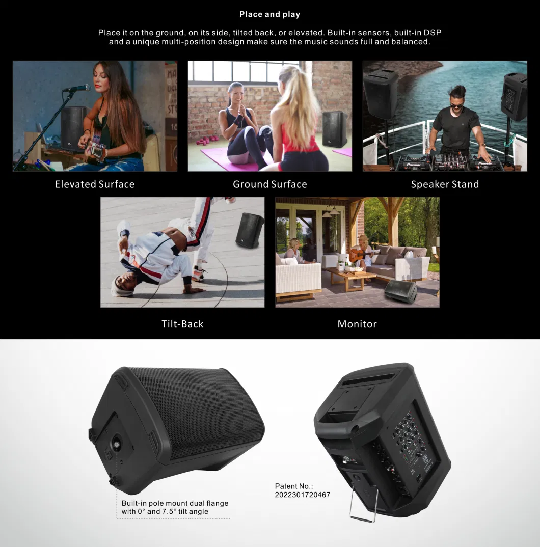 Y2 All in One Portable PA System with Built-in Wireless Microphone